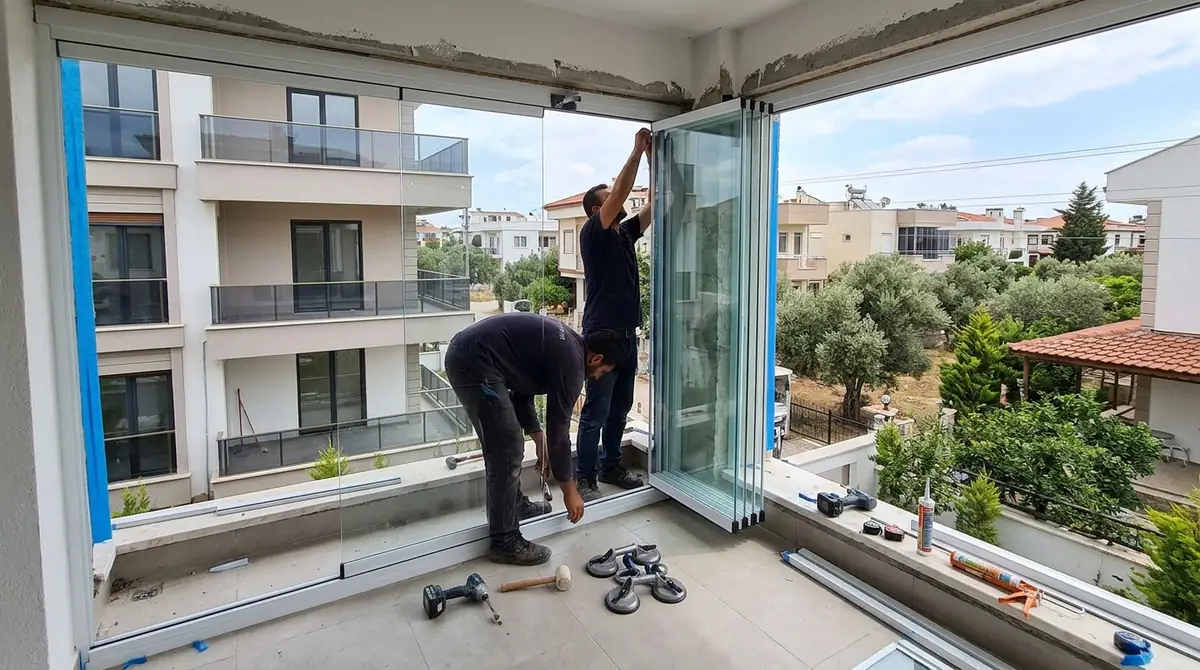 Katlanır Cam Balkon Sistemleri
